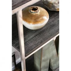 Bowynne 70.25 in. Chrome Steel 6-Shelf Standard Bookcase by Furniture of America 13 Bowynne 70.25 in. Chrome Steel 6-Shelf Standard Bookcase by Furniture of America -Furniture of America Sales Store chrome furniture of america bookcases bookshelves idf ac6264crm 44 1000