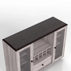 Elmiran Coastal White Buffet with 4 Shelves by Furniture of America 15 Elmiran Coastal White Buffet with 4 Shelves by Furniture of America -Furniture of America Sales Store coastal white furniture of america sideboards buffet tables ynj 2077c34 44 1000