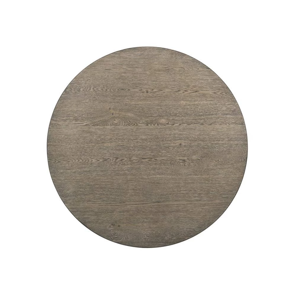 Rhysdee 41.75 in. Round Cremini Brown and Antique White Wood Counter Height Dining Table (Seats 4) by Furniture of America 3 Rhysdee 41.75 in. Round Cremini Brown and Antique White Wood Counter Height Dining Table (Seats 4) by Furniture of America - Image 3