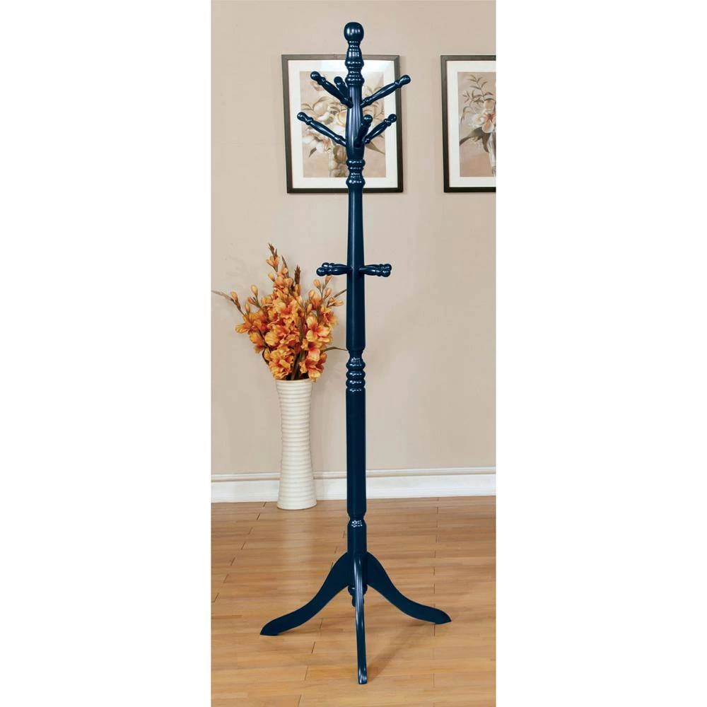 Altan Currant Blue Coat Rack by Furniture of America 4 Altan Currant Blue Coat Rack by Furniture of America - Image 4