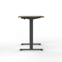 Derwin 47.2 in. Rectangular Dark Brown Wood Standing Desk With Adjustable Height by Furniture of America -Furniture of America Sales Store dark brown and black furniture of america standing desks idf 7021 db c3 1000