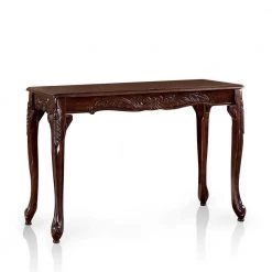 Bransonville 48 in. Dark Cherry Rectangle Wood Console Table by Furniture of America