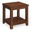 Liard 23.5 in. Dark Cherry Rectangle Wood End Table by Furniture of America