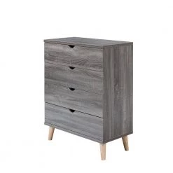 Cordero II 4-Drawer Dark Gray Chest of Drawers (39.25 in. H x 31.25 in. W x 15.5 in. D) by Furniture of America 10 Cordero II 4-Drawer Dark Gray Chest of Drawers (39.25 in. H x 31.25 in. W x 15.5 in. D) by Furniture of America -Furniture of America Sales Store dark gray furniture of america chest of drawers idi y2006b c3 1000