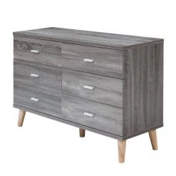 Fort Ordan 6-Drawer Dark Gray Dresser (29.5 in. H x 47 in. W x 15.5 in. D) by Furniture of America 9 Fort Ordan 6-Drawer Dark Gray Dresser (29.5 in. H x 47 in. W x 15.5 in. D) by Furniture of America -Furniture of America Sales Store dark gray furniture of america dressers idi y2004a c3 1000