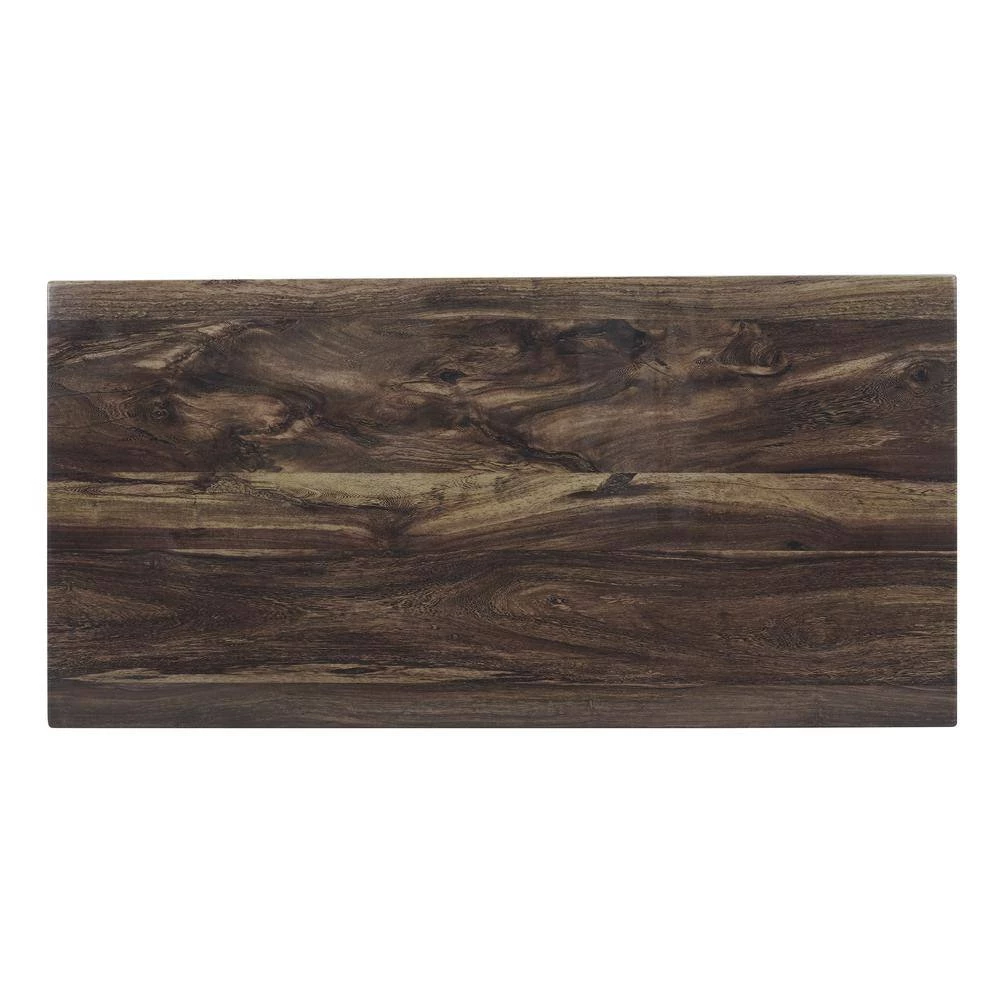 Rugge 3-Piece Dark Walnut Coffee Table Set by Furniture of America 4 Rugge 3-Piece Dark Walnut Coffee Table Set by Furniture of America - Image 4