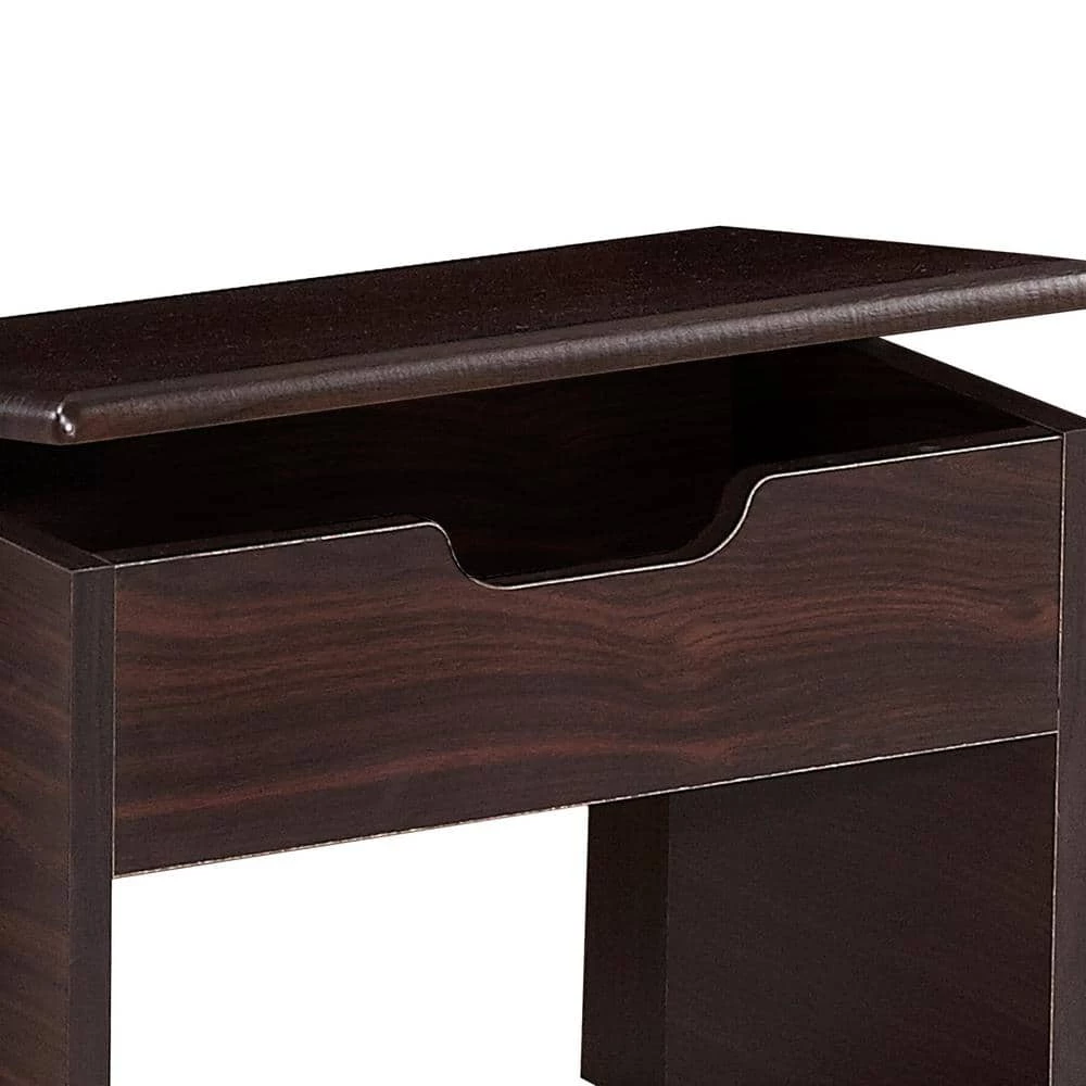 Clover 2-Piece Espresso Vanity with Stool by Furniture of America 5 Clover 2-Piece Espresso Vanity with Stool by Furniture of America - Image 5