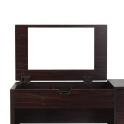 Clover 2-Piece Espresso Vanity with Stool by Furniture of America 9 Clover 2-Piece Espresso Vanity with Stool by Furniture of America -Furniture of America Sales Store dark walnut furniture of america makeup vanities ynj 317 4 c3 1000