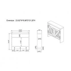 Perine Distressed Blue Wall Storage Organizer with Shelf by Furniture of America 16 Perine Distressed Blue Wall Storage Organizer with Shelf by Furniture of America -Furniture of America Sales Store distressed blue furniture of america accent cabinets fgi 2088c38 76 1000