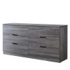 Tobin 15.50 in. 6-Drawer Distressed Gray Dresser by Furniture of America