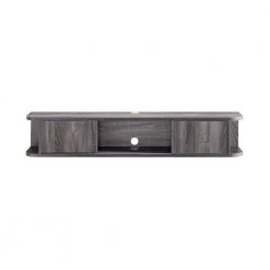 Fernandu 60 in. Distressed Gray Wood Floating TV Stand Fits TVs Up to 66 in. with Wall Mount Feature by Furniture of America -Furniture of America Sales Store distressed gray furniture of america tv stands idi 182297 c3 1000