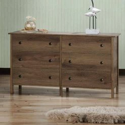 London 6-Drawer Distressed Walnut Dresser by Furniture of America -Furniture of America Sales Store distressed walnut furniture of america dressers fgi 18604c21 l 31 1000