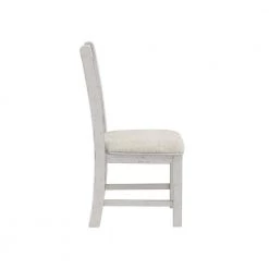 Wicks Distressed White and Gray Padded Dining Chair (Set of 2) by Furniture of America 9 Wicks Distressed White and Gray Padded Dining Chair (Set of 2) by Furniture of America -Furniture of America Sales Store distressed white and gray furniture of america dining chairs idf 3417sc 4f 1000