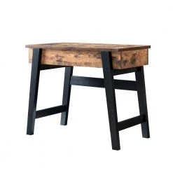 Kelli 36 in. Distressed Wood and Black Standard Rectangle Wood Console Table with Lift Top by Furniture of America -Furniture of America Sales Store distressed wood and black furniture of america console tables idi 192426 1f 1000