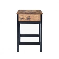 Kelli 36 in. Distressed Wood and Black Standard Rectangle Wood Console Table with Lift Top by Furniture of America -Furniture of America Sales Store distressed wood and black furniture of america console tables idi 192426 4f 1000