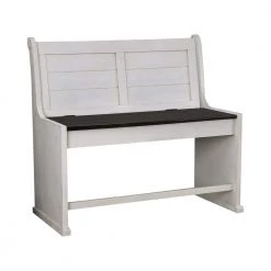 Wellesley Espresso Wood Counter Height Loveseat by Furniture of America