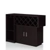 Vosso 22-Bottle Espresso Wine Cabinet by Furniture of America