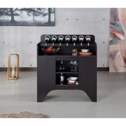 Manor 7-Bottle Wine Espresso Display Cabinet by Furniture of America 9 Manor 7-Bottle Wine Espresso Display Cabinet by Furniture of America -Furniture of America Sales Store espresso furniture of america bar cabinets ynj 18704c5 31 1000