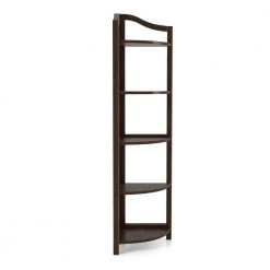 Neil 62 in. Espresso Wood 5-shelf Corner Bookcase by Furniture of America 8 Neil 62 in. Espresso Wood 5-shelf Corner Bookcase by Furniture of America -Furniture of America Sales Store espresso furniture of america bookcases bookshelves idf ac804ex 4f 1000