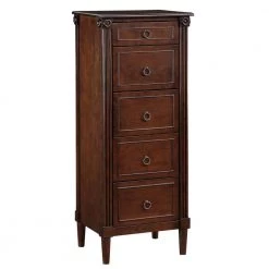Gretnall 5-Drawer Espresso Chest of Drawers (46.5 in. H x 18 in. W x 15.5 in. D) by Furniture of America 17 Gretnall 5-Drawer Espresso Chest of Drawers (46.5 in. H x 18 in. W x 15.5 in. D) by Furniture of America -Furniture of America Sales Store espresso furniture of america chest of drawers idf ac404ex c3 1000