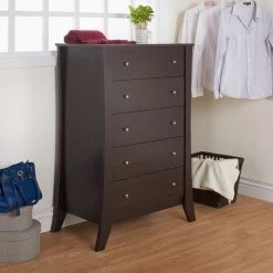 Floren 5-Drawer Espresso Dresser by Furniture of America -Furniture of America Sales Store espresso furniture of america chest of drawers ynj 318 5 1f 1000