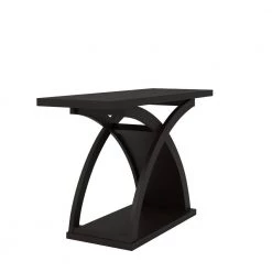 Luxor 47 in. Espresso Standard Rectangle Wood Console Table with Shelves by Furniture of America -Furniture of America Sales Store espresso furniture of america console tables idf 4641s 4f 1000