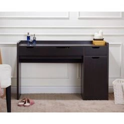 Bailly 2-Piece Espresso Vanity with Mirror by Furniture of America 13 Bailly 2-Piece Espresso Vanity with Mirror by Furniture of America -Furniture of America Sales Store espresso furniture of america makeup vanities ynj 1507c5 31 1000