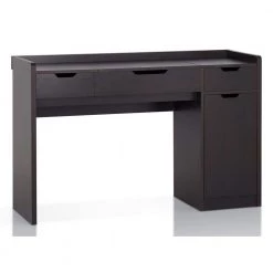 Bailly 2-Piece Espresso Vanity with Mirror by Furniture of America