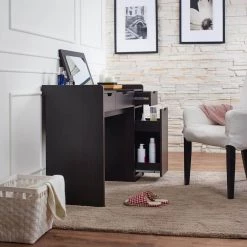 Bailly 2-Piece Espresso Vanity with Mirror by Furniture of America 11 Bailly 2-Piece Espresso Vanity with Mirror by Furniture of America -Furniture of America Sales Store espresso furniture of america makeup vanities ynj 1507c5 c3 1000