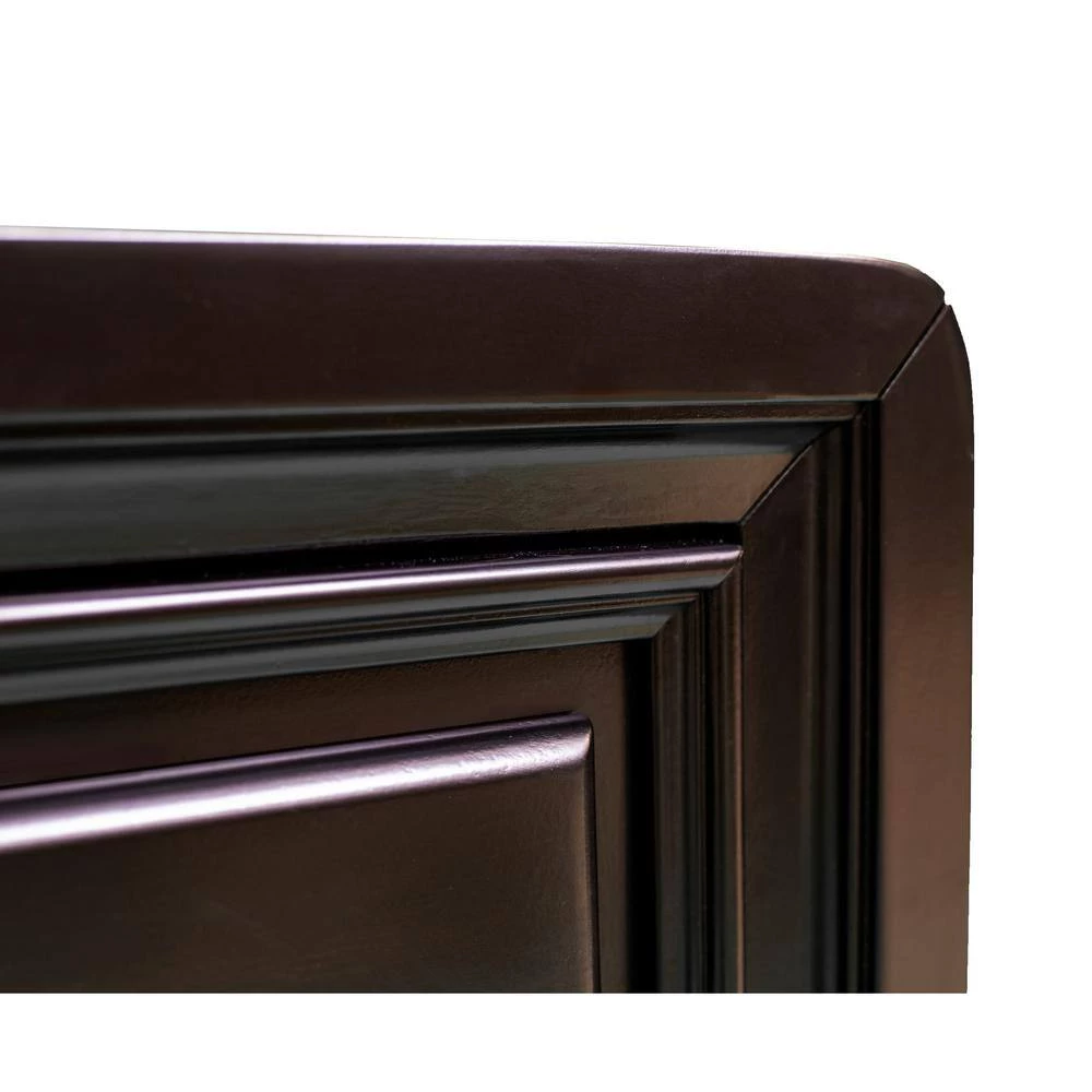 Tucson 3-Drawer Espresso Nightstand by Furniture of America 6 Tucson 3-Drawer Espresso Nightstand by Furniture of America - Image 6