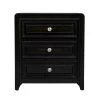 Tucson 3-Drawer Espresso Nightstand by Furniture of America