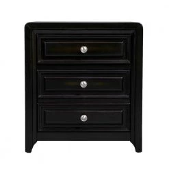 Tucson 3-Drawer Espresso Nightstand by Furniture of America
