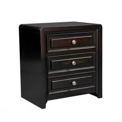 Tucson 3-Drawer Espresso Nightstand by Furniture of America 10 Tucson 3-Drawer Espresso Nightstand by Furniture of America -Furniture of America Sales Store espresso furniture of america nightstands idf 7058n c3 1000