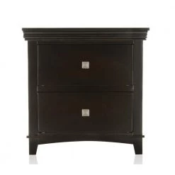 Chandler 2-Drawer Espresso Nightstand by Furniture of America