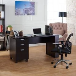 59 in. Rectangular Espresso 3 Drawer Writing Desk with Built-In Storage by Furniture of America 13 59 in. Rectangular Espresso 3 Drawer Writing Desk with Built-In Storage by Furniture of America -Furniture of America Sales Store espresso furniture of america writing desks ynj 1459c5 31 1000