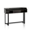 Duffield 47.25 in. Rectangle Espresso 1-Drawer Writing Desk with Open Shelves by Furniture of America