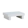 Trakehar Low-Profile Glossy White Nightstand by Furniture of America