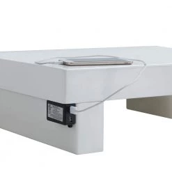 Trakehar Low-Profile Glossy White Nightstand by Furniture of America 16 Trakehar Low-Profile Glossy White Nightstand by Furniture of America -Furniture of America Sales Store glossy white furniture of america nightstands idf 7550n 76 1000