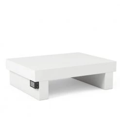 Trakehar Low-Profile Glossy White Nightstand by Furniture of America 12 Trakehar Low-Profile Glossy White Nightstand by Furniture of America -Furniture of America Sales Store glossy white furniture of america nightstands idf 7550n c3 1000