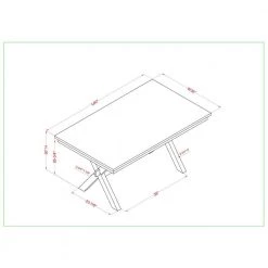 Paramus 60 in. Rectangle Gray and Antique White Wood Top Dining Table by Furniture of America -Furniture of America Sales Store gray and antique white furniture of america kitchen dining tables idf 3163wg t 76 1000