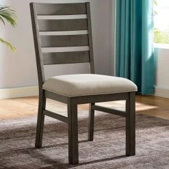 Volney Gray and Beige Side Chairs (Set of 2) by Furniture of America 8 Volney Gray and Beige Side Chairs (Set of 2) by Furniture of America -Furniture of America Sales Store gray and beige furniture of america dining chairs idf 3793sc c3 1000
