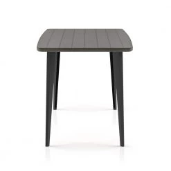 Maganda 60 in. Rectangle Gray and Black Wood Dining Table (Seats 6) by Furniture of America 8 Maganda 60 in. Rectangle Gray and Black Wood Dining Table (Seats 6) by Furniture of America -Furniture of America Sales Store gray and black furniture of america kitchen dining tables idf 3286gy t c3 1000