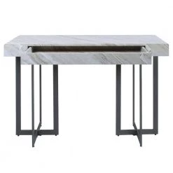 Belaire 47.25 in. Gray and Gun Metal Rectangle Faux Marble Console Table by Furniture of America 14 Belaire 47.25 in. Gray and Gun Metal Rectangle Faux Marble Console Table by Furniture of America -Furniture of America Sales Store gray and gun metal furniture of america console tables idf 4907wh s a0 1000