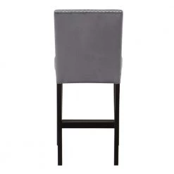 Steffingham Gray Solid Back Counter Height Stools (Set of 2) by Furniture of America -Furniture of America Sales Store gray furniture of america bar stools idf 3457gy pc 4f 1000