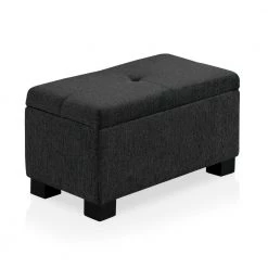 Frinch Gray Storage Bench with Ottoman (20 in. H x 50 in. W x 20 in. D) by Furniture of America -Furniture of America Sales Store gray furniture of america bedroom benches idf ac395 c3 1000