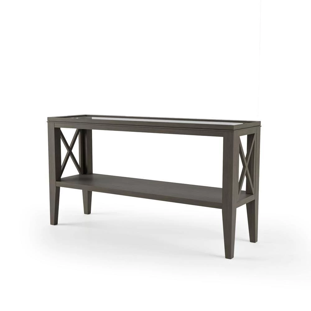 Mabel Gray Sofa Table by Furniture of America 4 Mabel Gray Sofa Table by Furniture of America - Image 4
