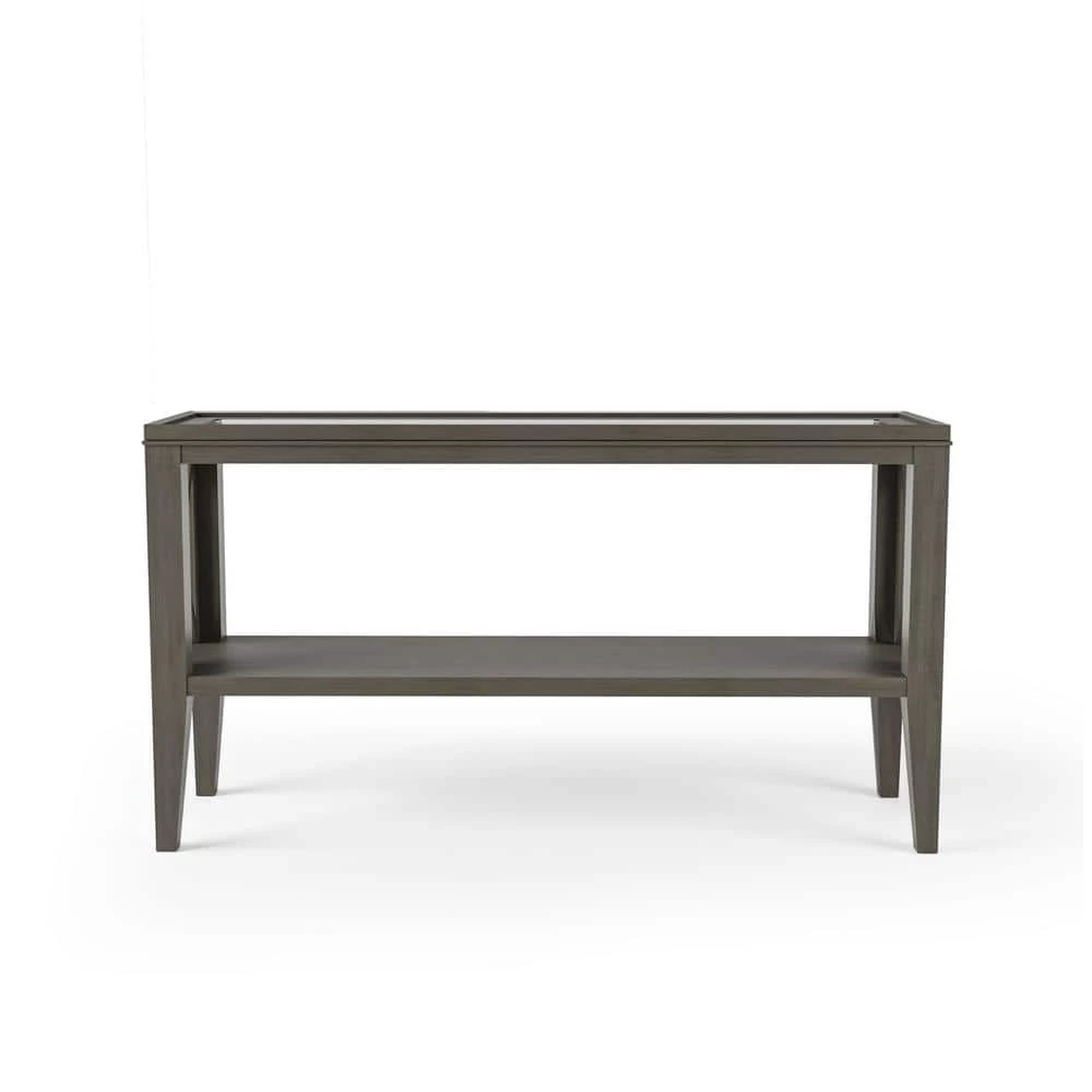 Mabel Gray Sofa Table by Furniture of America 2 Mabel Gray Sofa Table by Furniture of America - Image 2