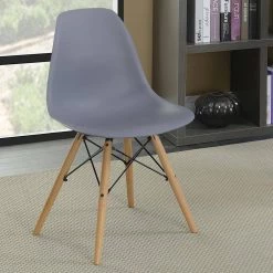 McFarlan Gray Wood Dining Side Chairs (Set of 2) by Furniture of America -Furniture of America Sales Store gray furniture of america dining chairs idf ac889gy 31 1000