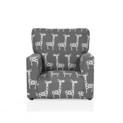 Patzi Gray Upholstered Kids Rocking Chair by Furniture of America -Furniture of America Sales Store gray furniture of america kids chairs idf am1105 4f 1000