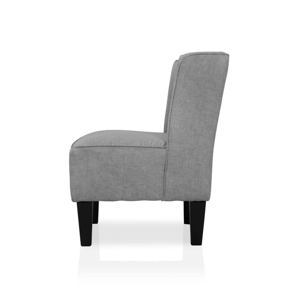 Milo Gray Upholstered Kids Chair by Furniture of America 7 Milo Gray Upholstered Kids Chair by Furniture of America - Image 7